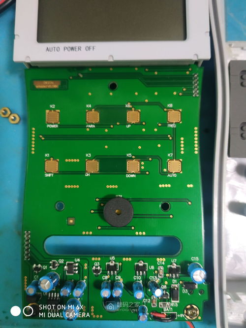 拆修同惠手持電橋th2821液晶屏缺字